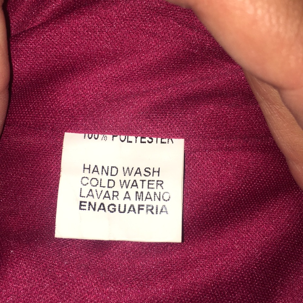 ✨ NWT Burgundy cage mini dress✨ Super Sexy💕 - Picture 4 of 4
